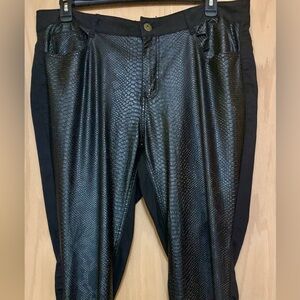 Ashley Stewart Classic Black Leggings